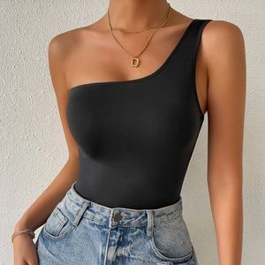 One Shoulder Bodysuit
